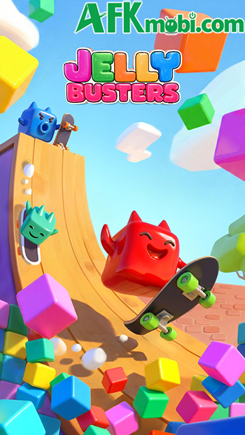 Sử dụng những con quái thạch để giải đố trong Jelly Busters: Puzzle Game 0