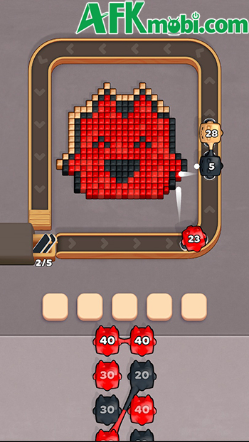 Sử dụng những con quái thạch để giải đố trong Jelly Busters: Puzzle Game 1