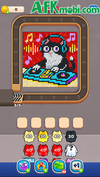 Sử dụng những con quái thạch để giải đố trong Jelly Busters: Puzzle Game 4