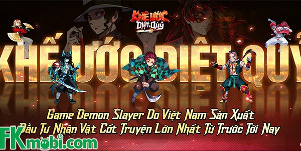 Khế Ước Diệt Quỷ game đấu tướng lấy chủ đề Demon Slayer sắp ra mắt tại Việt Nam afkmobi kheuocdietquy 1jpg