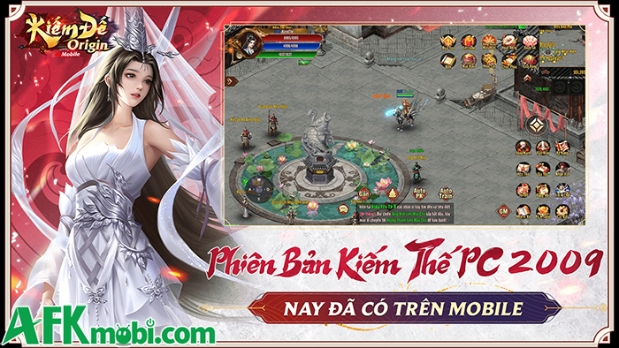 Kiếm Đế Origin game nhập vai cày cuốc tái hiện tinh thần của Kiếm Thế sắp ra mắt tại Việt Nam 1