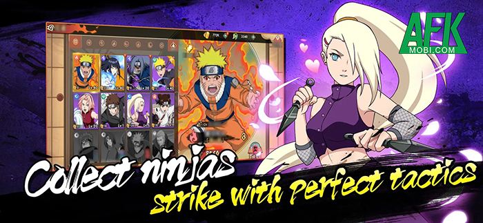 Ninja Arena Dynasty game hành động 2D siêu hấp dẫn lấy đề tài Naruto 2