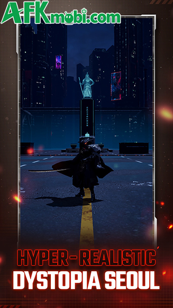 Last Hunter K: Seoul game hành động màn hình dọc có đồ họa 3D đẹp mắt đậm chất cyberpunk 0