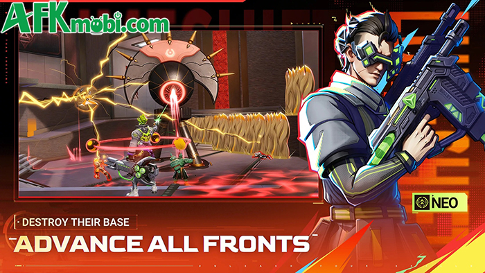 Lumeshift game MOBA 5vs5 theo phong cách bắn súng góc nhìn thứ ba độc lạ 1