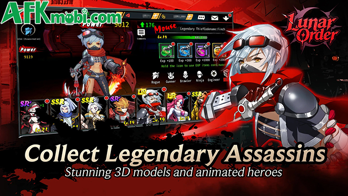 Trực tiếp dẫn dắt tổ đội sát thủ của bạn chiến đấu trong game Lunar Order 2