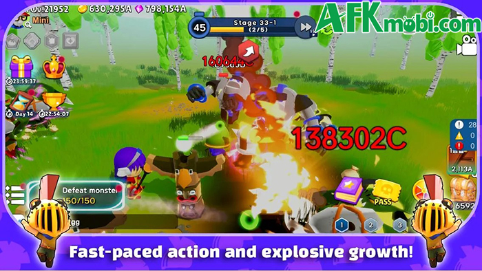 Master of Munchkin: Idle RPG đưa bạn cùng các anh hùng nhí bắt đầu hành trình cứu lấy thế giới 0