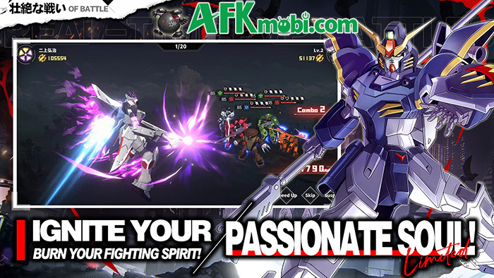 Mecha Freedom game đấu tướng lấy chủ đề Gundam với nền đồ họa cực đẹp mắt 2