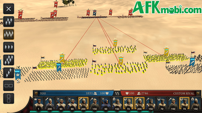 Trực tuyến chỉ huy trong những trận chiến thời Trung Cổ tại game Medieval Battles Online 1