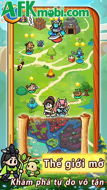 Mercenary Adventures game tổ đội phiêu lưu lấy chủ đề văn hóa phương Đông 2