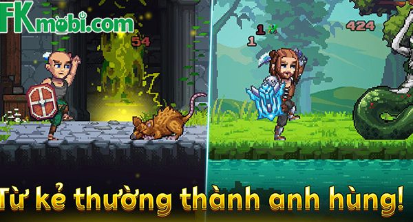 Khôi phục ngôi làng của bạn khi vào vai một thợ mỏ với game Miners Settlement: Idle RPG afkmobi minerssettlement 1jpg