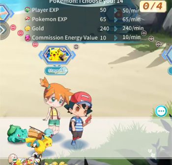 Monster Collect Adventure game chiến thuật đấu thú rảnh tay lấy chủ đề Pokémon afkmobi monstercollectadventure 1jpg