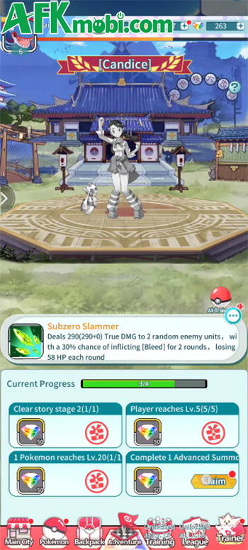 Monster Collect Adventure game chiến thuật đấu thú rảnh tay lấy chủ đề Pokémon 4