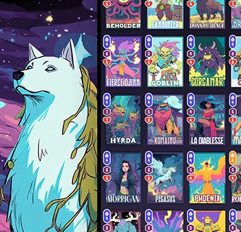 Mystic Realms game chiến thuật đấu thẻ bài theo phong cách giao tranh tự động afkmobi mysticrealms 1jpg