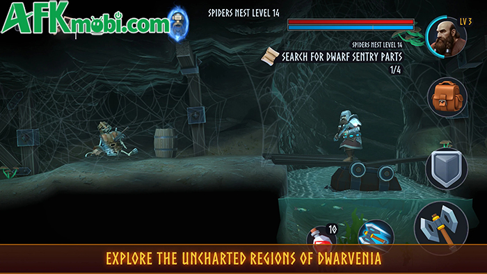 Vào vai chiến binh người lùn trong game hành động Narin - Secrets of Dwarvenia 2