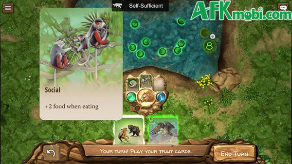 Nature Board Game với chủ đề phát triển sinh vật hoang dã của chính bạn afkmobi nature 1jpg