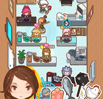 Quản lý văn phòng công ty của bạn trong tựa game mô phỏng OH! My Office afkmobi ohmyoffice 1jpg