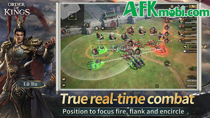 Cạnh tranh trong một thế giới Tam Quộc rộng lớn tại game mô phỏng chiến thuật Order of Kings 0