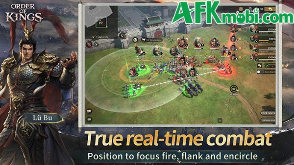 Cạnh tranh trong một thế giới Tam Quộc rộng lớn tại game mô phỏng chiến thuật Order of Kings afkmobi orderofkings 1jpg