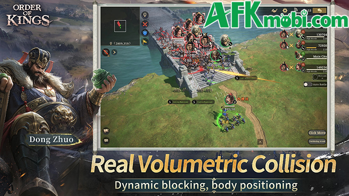 Cạnh tranh trong một thế giới Tam Quộc rộng lớn tại game mô phỏng chiến thuật Order of Kings 3