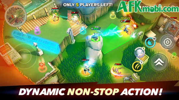 Cạnh tranh trong những trận đấu trực tuyến tại Overclash: Arena Shooter Game afkmobi overclasharenashootergame 1jpg