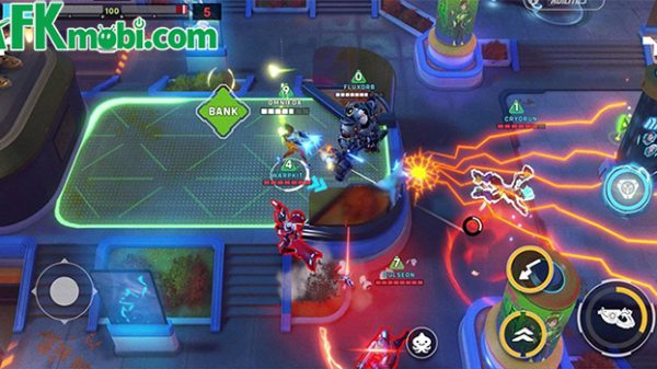 Overwatch Rush game hành động top-down trực tuyến dựa trên chính Overwatch nổi tiếng afkmobi overwatchrush 1jpg