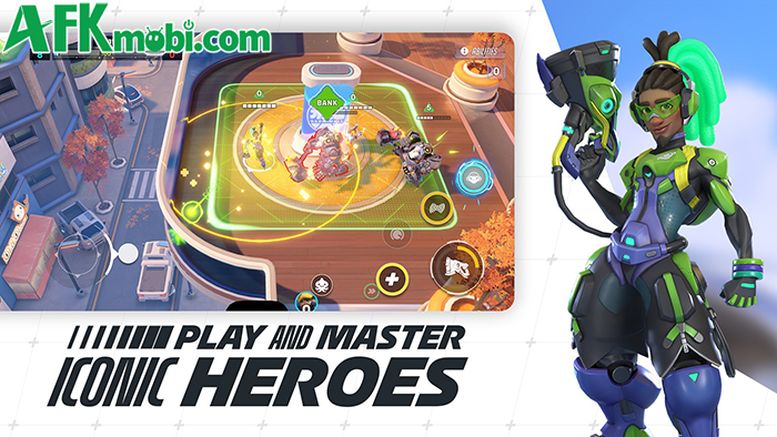 Overwatch Rush game hành động top-down trực tuyến dựa trên chính Overwatch nổi tiếng 2