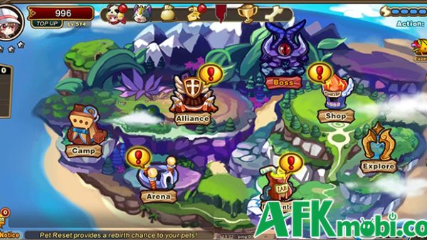 Paramon Remake game nhập vai huấn luyện quái vật với lối chơi có phần tương tự Pokémon afkmobi paramonremake 1jpg 1