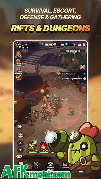 Tập hợp đội anh hùng bắt đầu những cuộc phiêu lưu chiến đấu tại Pepp Heroes: Relic Quest 3