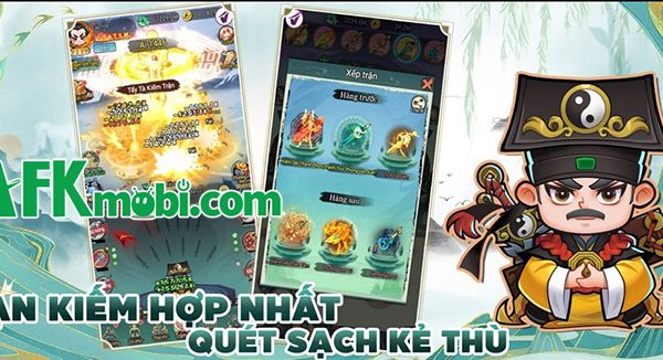 Phi Kiếm Tu Tiên game tap tap trừ yêu diệt ma cực cuốn về Việt Nam afkmobi phi kiem tu tien mobile anh 1jpg
