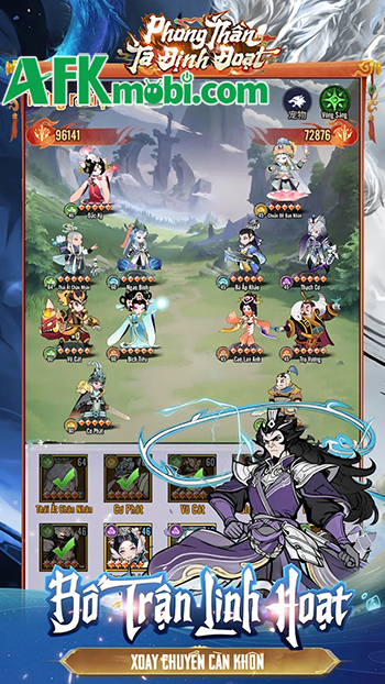Phong Thần – Ta Định Đoạt game đấu tướng rảnh tay lấy chủ đề Phong Thần cập bến Việt Nam 2