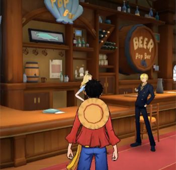 Pirate Battle Adventure 3D game chiến thuật chủ đề One Piece có đồ họa chuẩn nguyên tác afkmobi piratebattleadventure3d 1