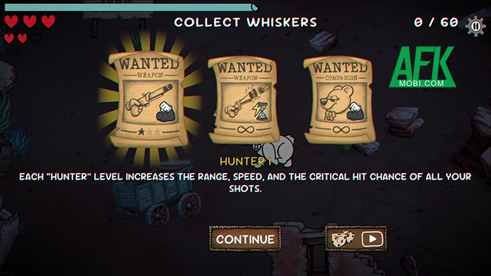 Ponchorado Mobile game hành động sinh tồn roguelike với kiểu đồ họa hoạt hình cổ điển 2