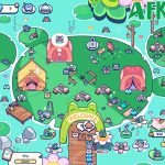 Trợ giúp chú ếch nhỏ biến ao của bản thân thành khu cắm trại tại game Pond Pals afkmobi pondpals 1jpg