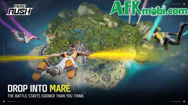 Prime Rush game hành động bắn súng battle royale với cơ chế “rút lui” độc đáo afkmobi primerush 1jpg