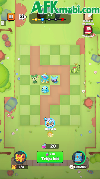 Pal Go: Tower Defense TD cập bến thị trường Việt Nam với tên mới Quái Thú Phòng Thủ 1