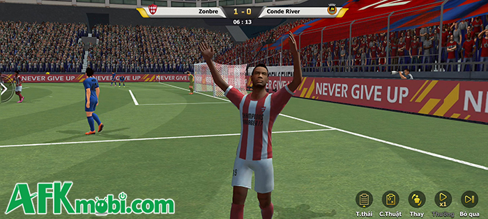 Quản lý đội bóng có phần theo kiểu đấu tướng trong game Champion Pro Manager 3