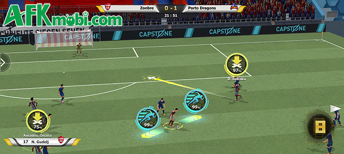 Quản lý đội bóng có phần theo kiểu đấu tướng trong game Champion Pro Manager 6