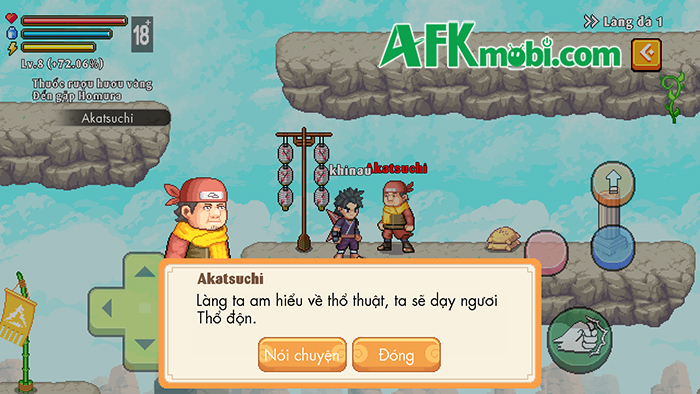 Cuộc Chiến Nhẫn Giả cho game thủ sống lại trải nghiệm của MMORPG 2D cổ điển 2