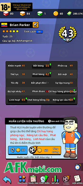 Bạn sẽ có một trải nghiệm bóng đá hoàn toàn khác biệt tại game Đế Chế Bóng Đá 11