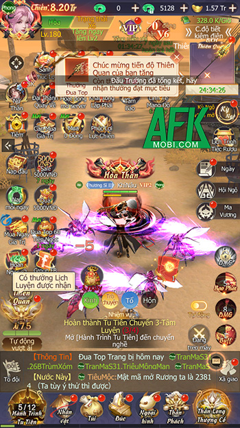 Hóa Thần: Trấn Ma Truyện cho các game thủ tu tiên một cách rảnh tay trong thế giới 3D 3