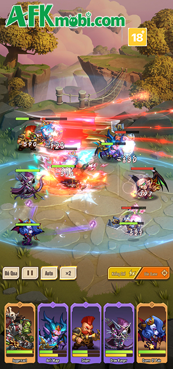 Trải nghiệm đấu tướng với bối cảnh của Dota trong game Huyền Thoại Dota 4