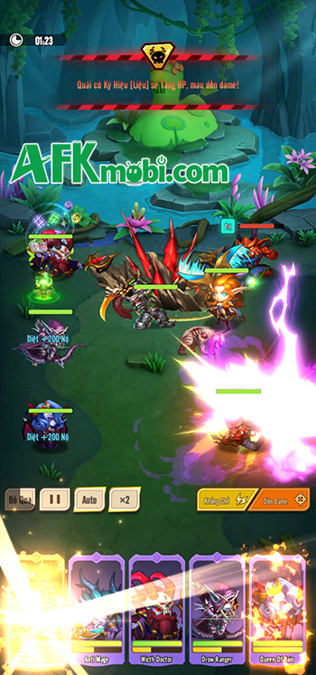 Trải nghiệm đấu tướng với bối cảnh của Dota trong game Huyền Thoại Dota 5