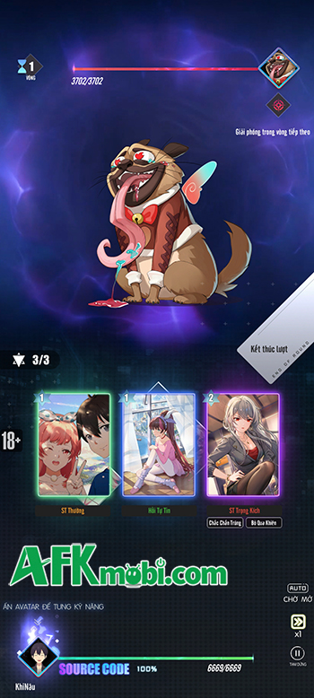 Trải nghiệm hẹn hò kiểu visual novel kết hợp yếu tố thẻ bài tại game Mã Lệnh Tình Yêu 8