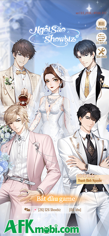 Ngôi Sao Showbiz game otome kết hợp thời trang