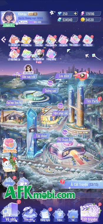 Ngôi Sao Showbiz game otome kết hợp thời trang
