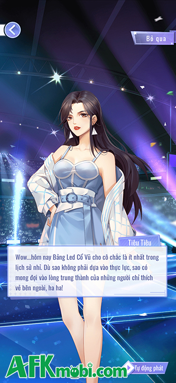 Ngôi Sao Showbiz game otome kết hợp thời trang