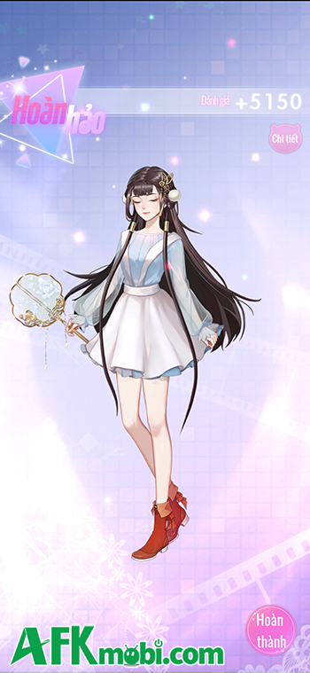 Ngôi Sao Showbiz game otome kết hợp thời trang