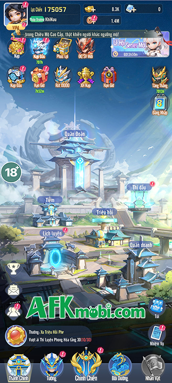 Trải nghiệm đấu tướng mộng ảo kết hợp viễn tưởng với game Tam Quốc Động Khởi 10