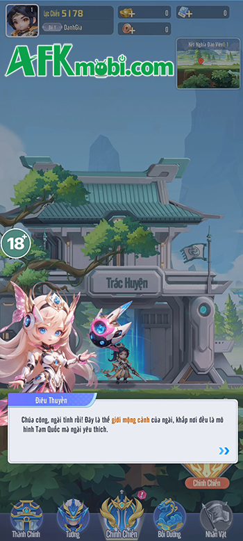 Trải nghiệm đấu tướng mộng ảo kết hợp viễn tưởng với game Tam Quốc Động Khởi 1