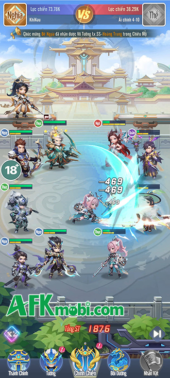 Trải nghiệm đấu tướng mộng ảo kết hợp viễn tưởng với game Tam Quốc Động Khởi 4